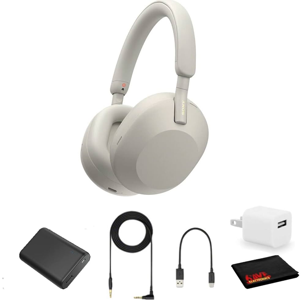 SONY WH-1000XM5 ホワイト Amazon.com: Sony - WH1000XM5 Wireless Noise-Canceling Over